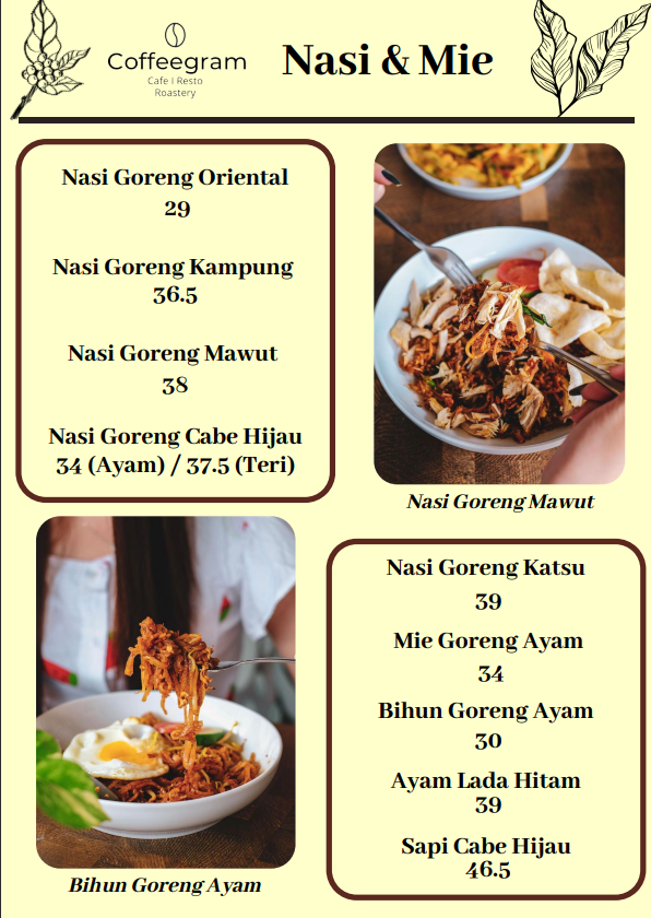 nasi & Mie
