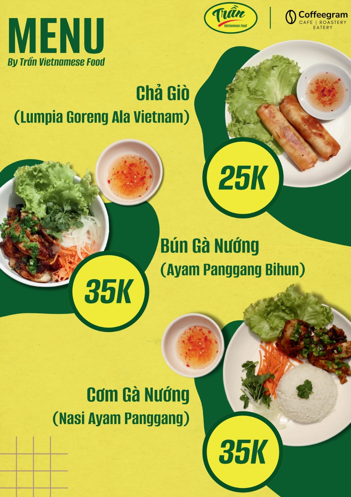 Vietnam Menu 2